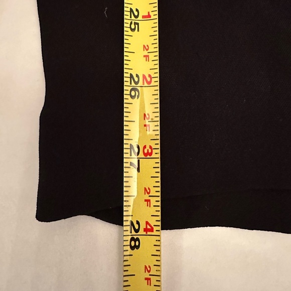 NEW Misha Nonoo Trouser Pants Black Viscose Cotton Size 6 28” Inseam - Picture 12 of 12